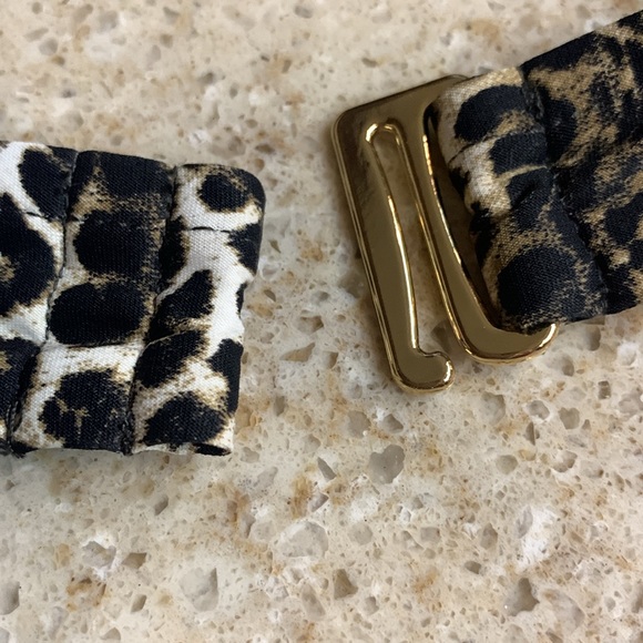 NWOT Sea Level Swim Animal Print Triangle Bikini Top Size 8 - Picture 9 of 9